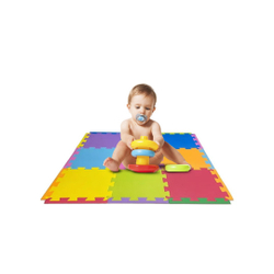 Menor preço em Kit 10 Pçs Tapete De Eva Tatame Escolar Infantil 50x50 10mm