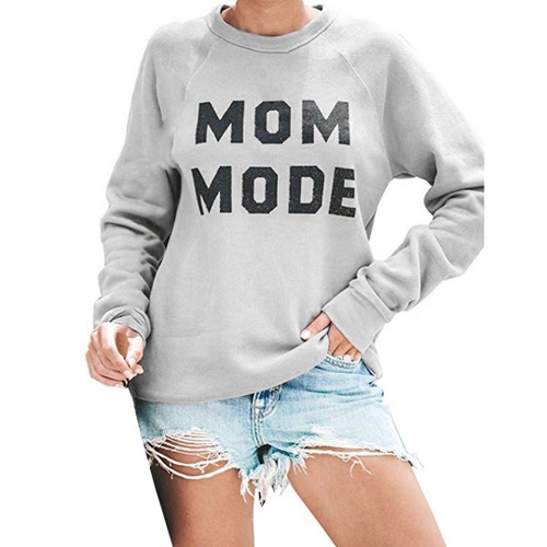 cute mom moletom com capuzs