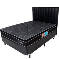 Cama Box Casal + Colchão Molas Ensacadas e Cabeceira 138x188x57cm - bf Colchões é boa?