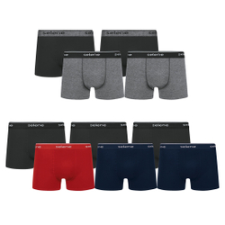 Menor preço em Kit 10 Cuecas Boxer Selene Box Algodão Masculina Atacado