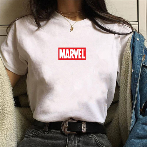 camiseta personagens marvel