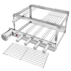 Gira Grill Churrasqueira Inox 5 Espetos + 2 Grelhas é boa?