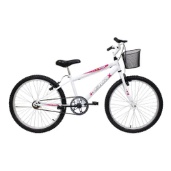 Bicicleta Aro 24 Feminina Mono Saidx Sem Marcha Com Cesta Menor preço em Bicicleta Aro 24 Feminina Mono Saidx Sem Marcha Com Cesta