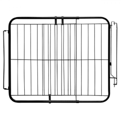 Menor preço em Grade Portão Proteção Pet Cachorro 74 A 115 Cm Cães Preto