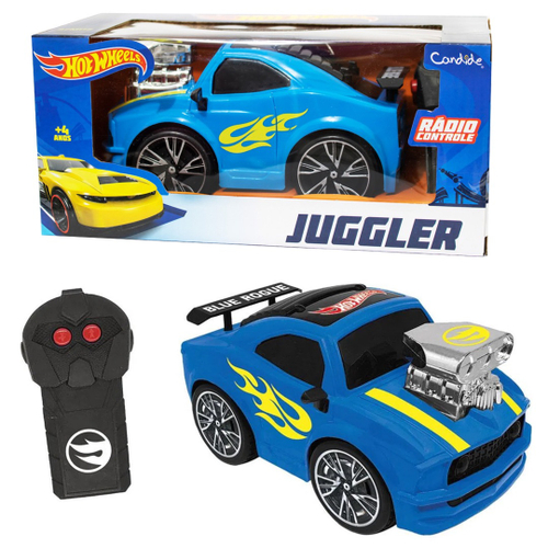 Carrinho De Controle Remoto Hot Wheels Candide Juggle