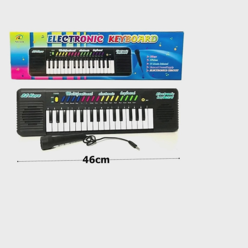 Pianinho Teclado Musical Infantil Som Luz Fazendinha Animais - Click  Compras Na Internet®