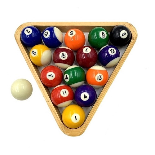 Jogo Bolas Numeradas Faixadas p/ Sinuca / Bilhar / Snooker em Promoção na  Americanas