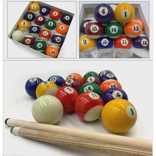 Jogo Bolas de Sinuca 54 mm (5,4 cm ) Faixas Bola Bilhar em Promoção na  Americanas