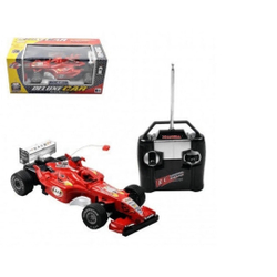 Carrinho de Brinquedo Corrida Fórmula 1 com Controle Remoto Deluxe Car F1 Vermelho Ferrari é boa?