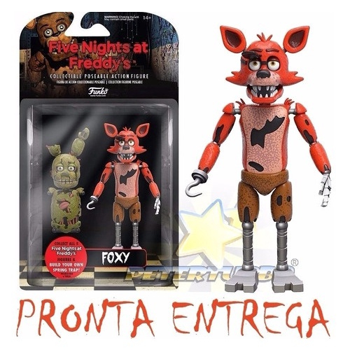 Boneco Articulado Foxy Figure 12,5Cm Five Nights At Freddy'S na Americanas  Empresas