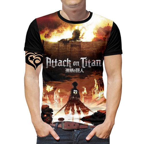 hot topic attack on titan moletom com capuz
