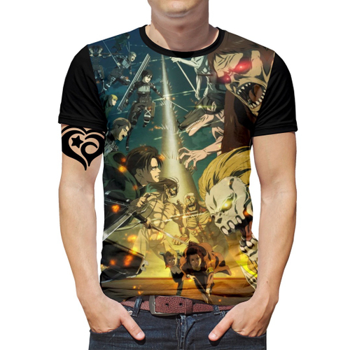 blusa attack on titan