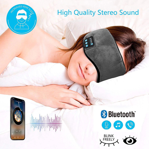 Faixa de Cabeça com Fones de Ouvido Bluetooth, para Dormir e Correr no  Shoptime