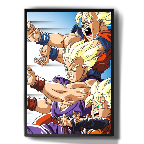 Quadro do Goku na Favela (Dragon Ball) em Promoção na Americanas