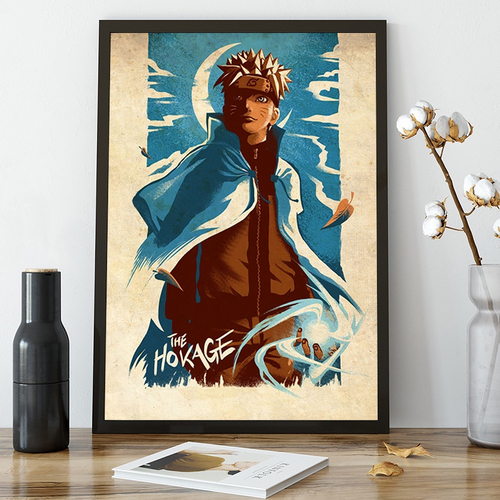 Quadro decorativo Hokage Naruto Shippuden