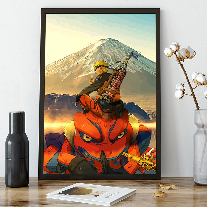 Quadro Decorativo Poster Naruto Uzumaki Desenho Game em Promoção na  Americanas