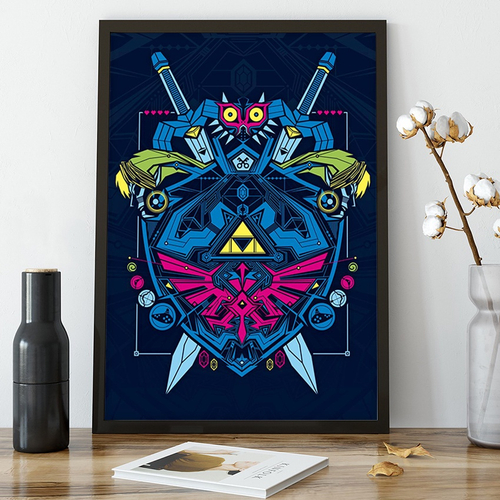 Quadro Decorativo Link Zelda