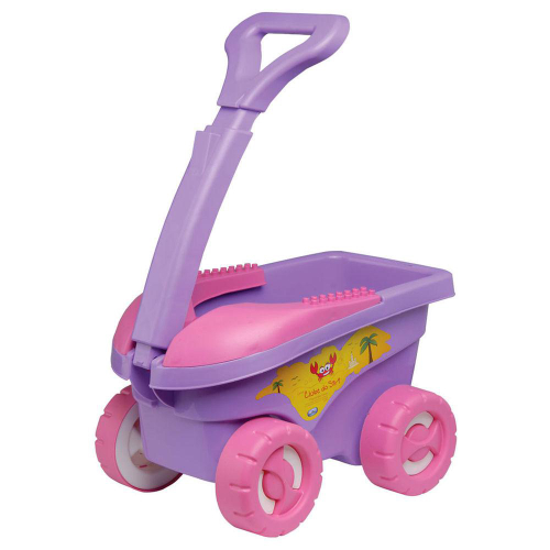 Cargo infantil caminhão praia 11 peças rosa em Promoção na Americanas