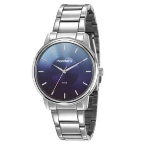 relógio feminino mondaine azul