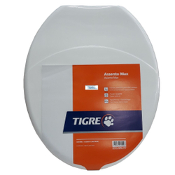 Tampa de Vaso Sanitario Assento Oval Universal Branco Tigre Linha max é boa?