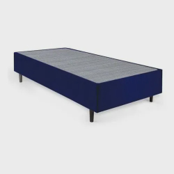 Base Box Solteiro Suede Azul 78 X 188 X 40 é boa?