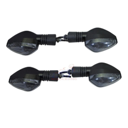 Jogo 4 Piscas Seta Mini Lente Fume Nxr Bros 2014 Universal Honda Cg Titan Fan 125 150 Ate 2013 Cbx 250 Twister Cb 300 Xre 300 é boa?