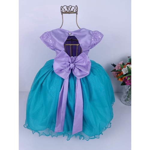 Vestido Princesa Sofia Luxo Para Aniversário Infantil no Shoptime