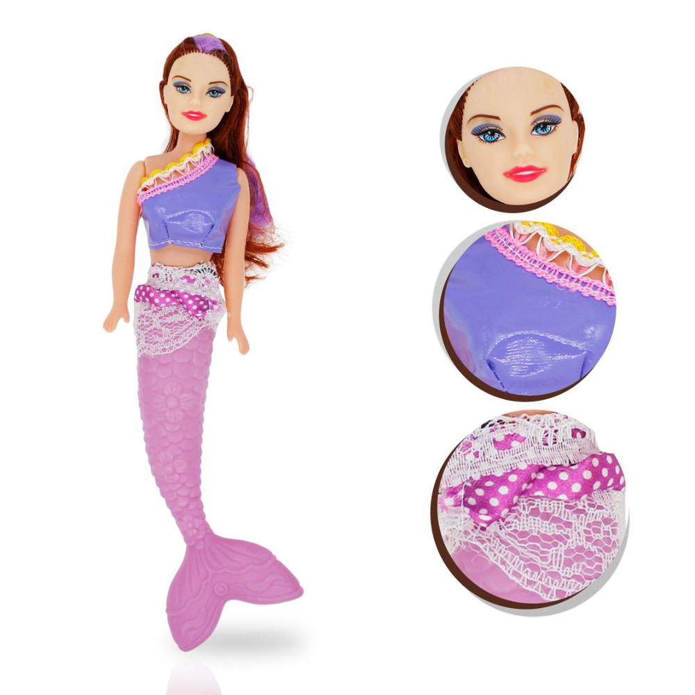 Boneca Sereia Barbie Barata Presente Criança Pronta Entrega em