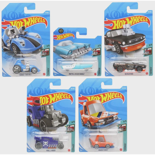 Pack 5 carrinhos Hot Wheels VELOZES E FURIOSOS 2021