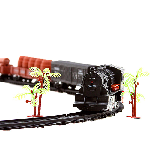 Trem Brinquedo Locomotiva Som E Luz 4 Vagoes - Dm Toys na Americanas  Empresas