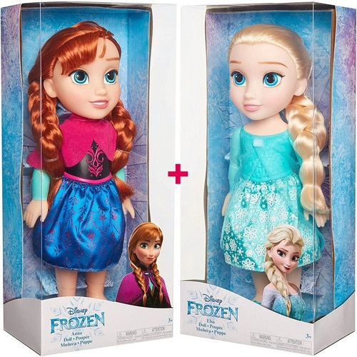 Bonecas frozen anna e elsa