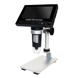 Microscópio Tela HD 4.3 Digital vedo 1000x USB Portátil LED Menor preço em Microscópio Tela HD 4.3 Digital vedo 1000x USB Portátil LED