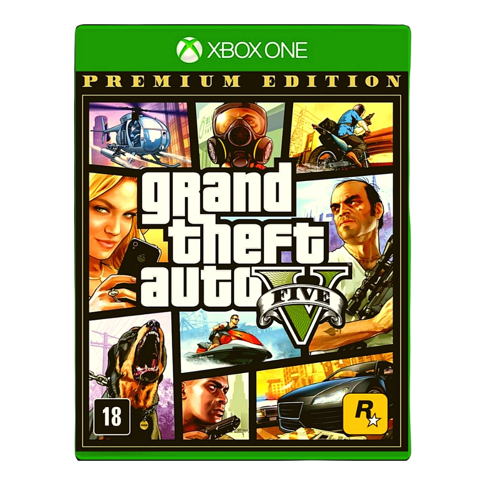 Jogo GTA V Premium Edition - Xbox One - lojaHorizonGames