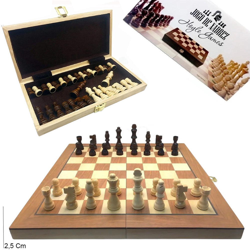 Jusenda 15 x 15 jogo de xadrez madeira faia luxo grande gamão conjunto  com placa de carrom alta qualidade profissional tabuleiro jogo damas -  AliExpress