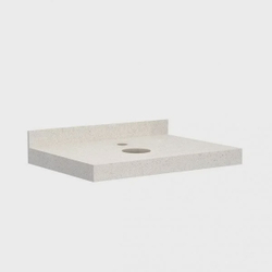 Lavatório em Porcelanato para Banheiro 60cm para Cuba de Apoio Blu Menor preço em Lavatório em Porcelanato para Banheiro 60cm para Cuba de Apoio Blu