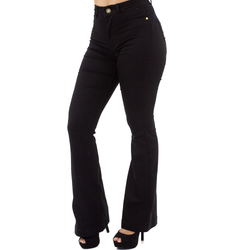 Calça jeans best sale flare feminina