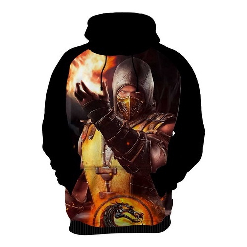 mk scorpion moletom com capuz
