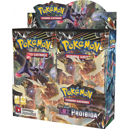 Box Cartas Pokémon EE9 Booster 36 Pacotes com 216 Cartas - Astros