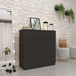 Cômoda 5 Gavetas Premium Tcil Móveis Menor preço em Cômoda 5 Gavetas Premium Tcil Móveis