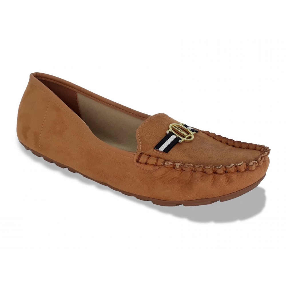 Mocassim de best sale camurça feminino