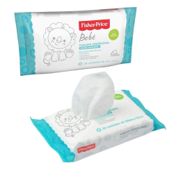 Kit Lenço Umedecido Fisher Price rn Sem Perfume - 2 pacotes é boa?