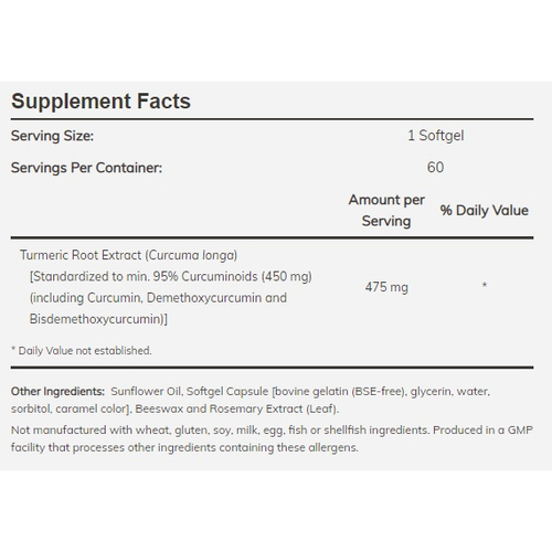 Now Foods Curcumin Curcumina Curcuma 60 Softgels Em Promoção | Ofertas ...