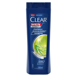 Shampoo Clear Men Anticaspa Controle e Alívio da Coceira 200ml Menor preço em Shampoo Clear Men Anticaspa Controle e Alívio da Coceira 200ml