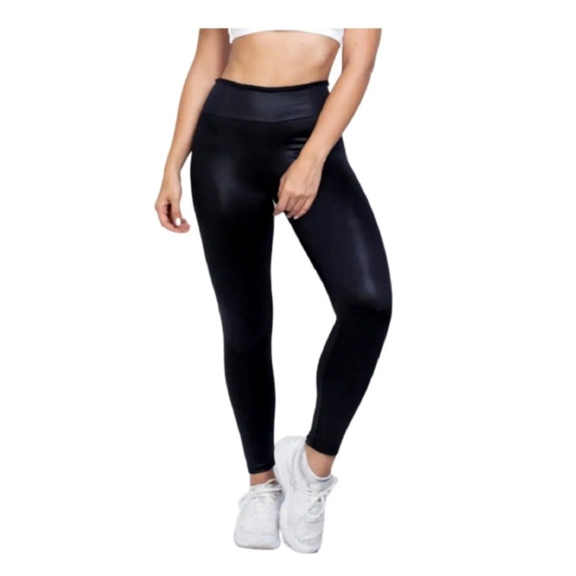 Legging tipo couro 2025