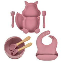 7 unidades / conjunto Conjunto de Tigelas de Pratos Infantis de Silicone Utensílios de Cozinha Sucção de Louça Infantil é boa?