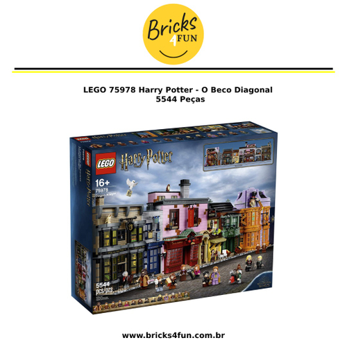 O Beco Diagonal 75978 LEGO® Harry Potter™  Compre online na Loja oficial  LEGO® BR - Lego