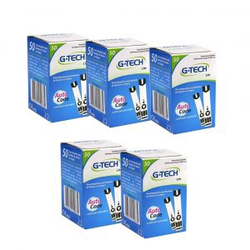 Tiras de Glicose 250 Unidades - G Tech Lite Menor preço em Tiras de Glicose 250 Unidades - G Tech Lite