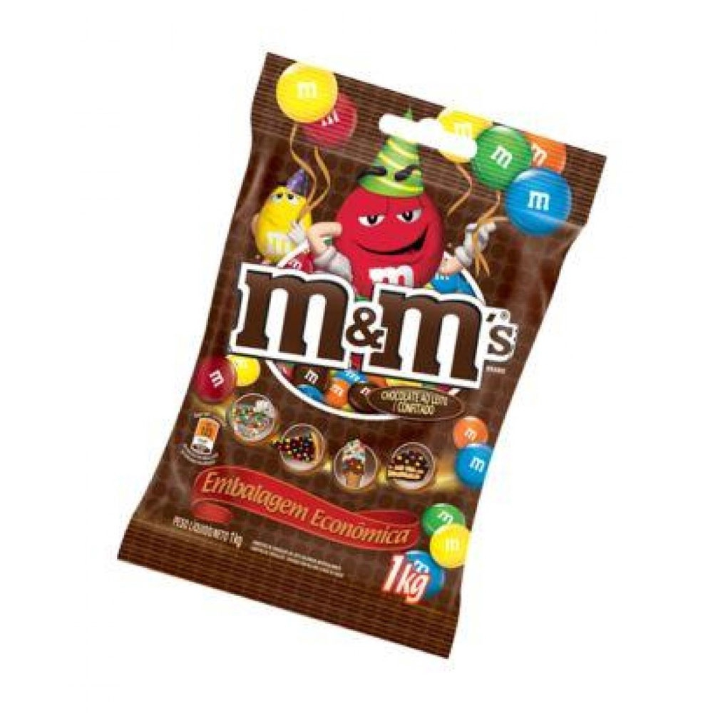 M&M'S CHOCOLATE AO LEITE 1 KG CX/4