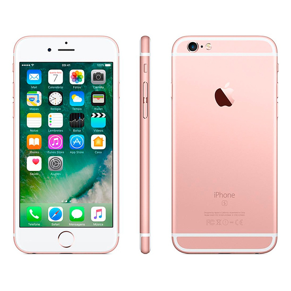 Apple iPhone 6s 64 Gb Rose Bateria 100% Impecável em Promoção | Ofertas ...