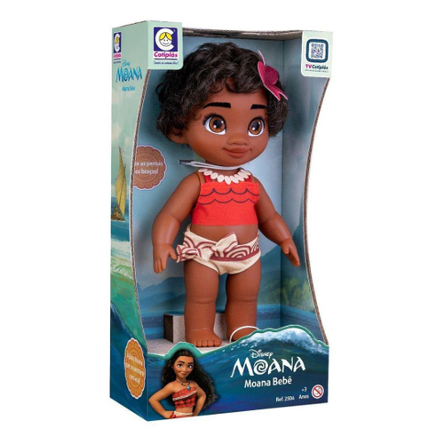 Boneca Moana Baby - 35cm - Cotiplás